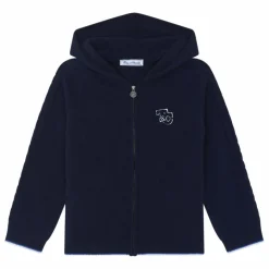 Sale Tartine et Chocolat Sweat Torsades Laine | Bleu marine