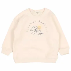 Clearance Búho Sweat Vague Coton Bio | Ivoire