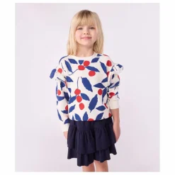 Petit Bateau Sweat Volants Feuilles ||Enfant Sweats