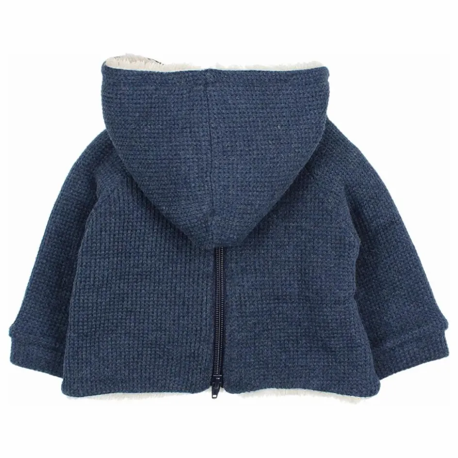 Búho Sweat Waffle | Bleu marine
