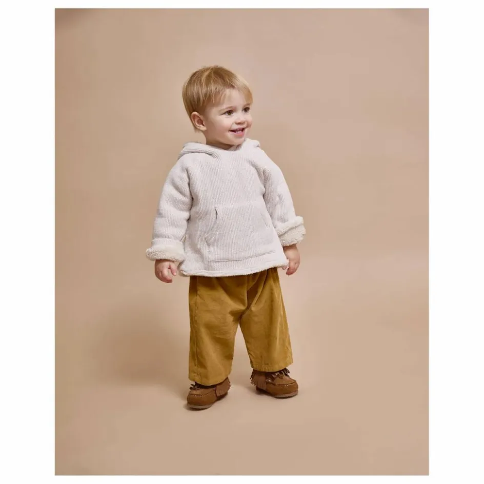 Clearance Búho Sweat Waffle | Ivoire