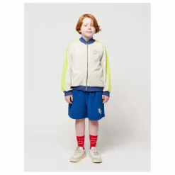 Sale Bobo Choses Sweat Zippé Coton Bio Eponge Shadow | Gris