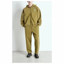 Sale American Vintage Sweat Zippé Zoky Coton Bio | Camel