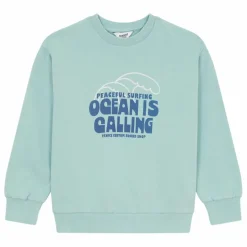 New Hundred Pieces Sweatshirt col rond | Sauge