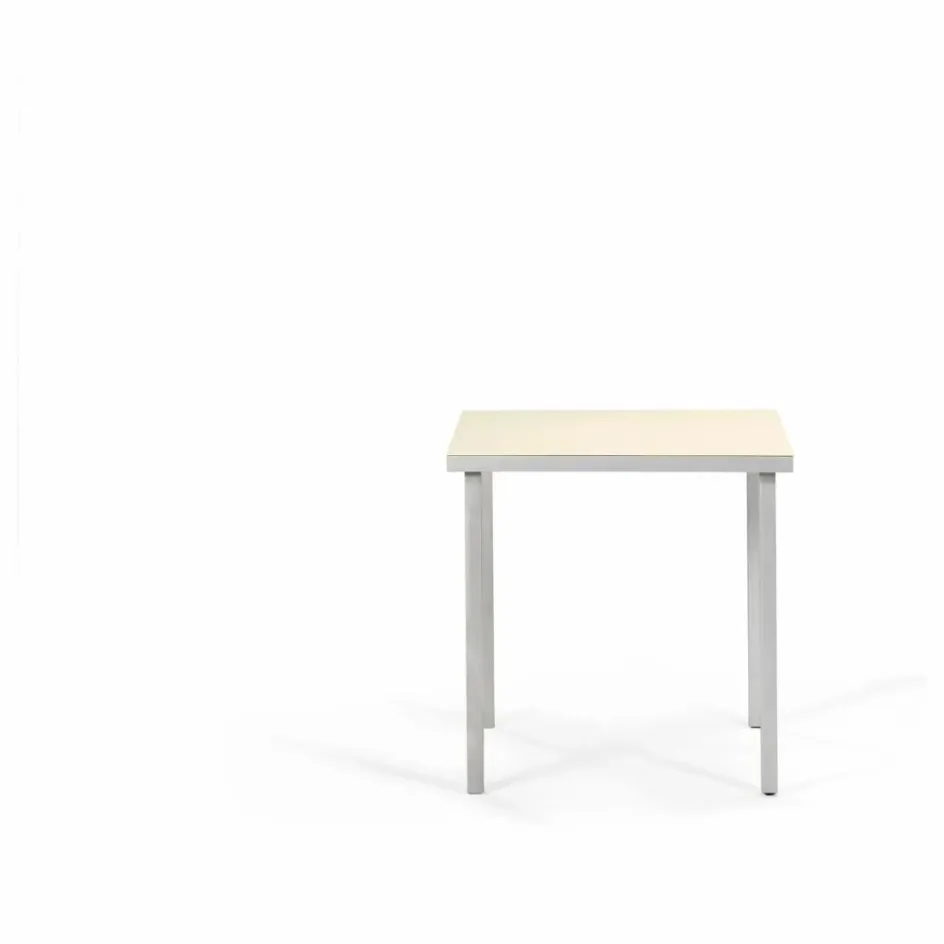 Clearance Valerie Objects Table à dîner Alu, Muller Van Severen | Ivoire