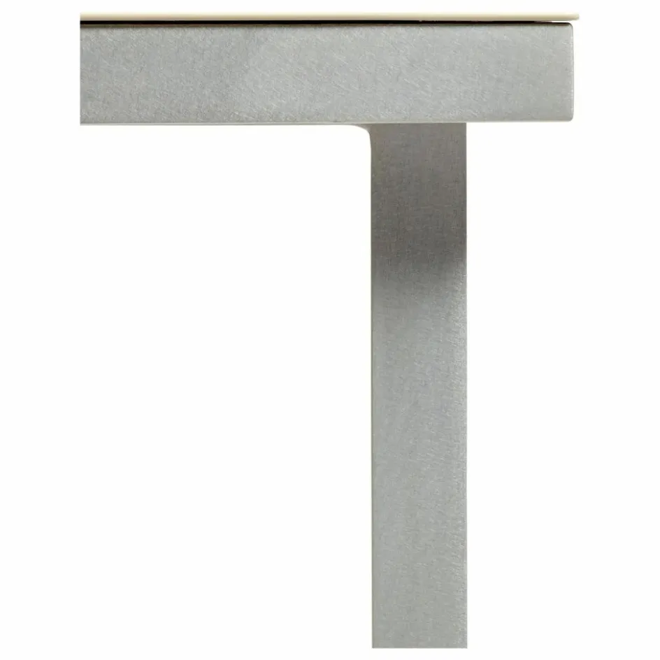 Clearance Valerie Objects Table à dîner Alu, Muller Van Severen | Ivoire