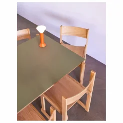 Hübsch Table à manger en chêne Oblique || Tables, Bureaux
