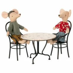 Sale Maileg Table à manger et ses chaises Multicolore