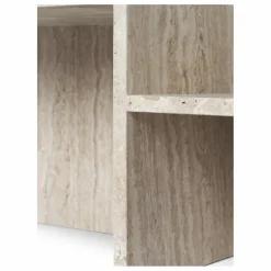 Discount Ferm Living Table basse Distinct en travertin | Beige
