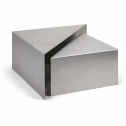 The Socialite Family Tables, Bureaux*Table basse gigogne Triangolo en brossé |