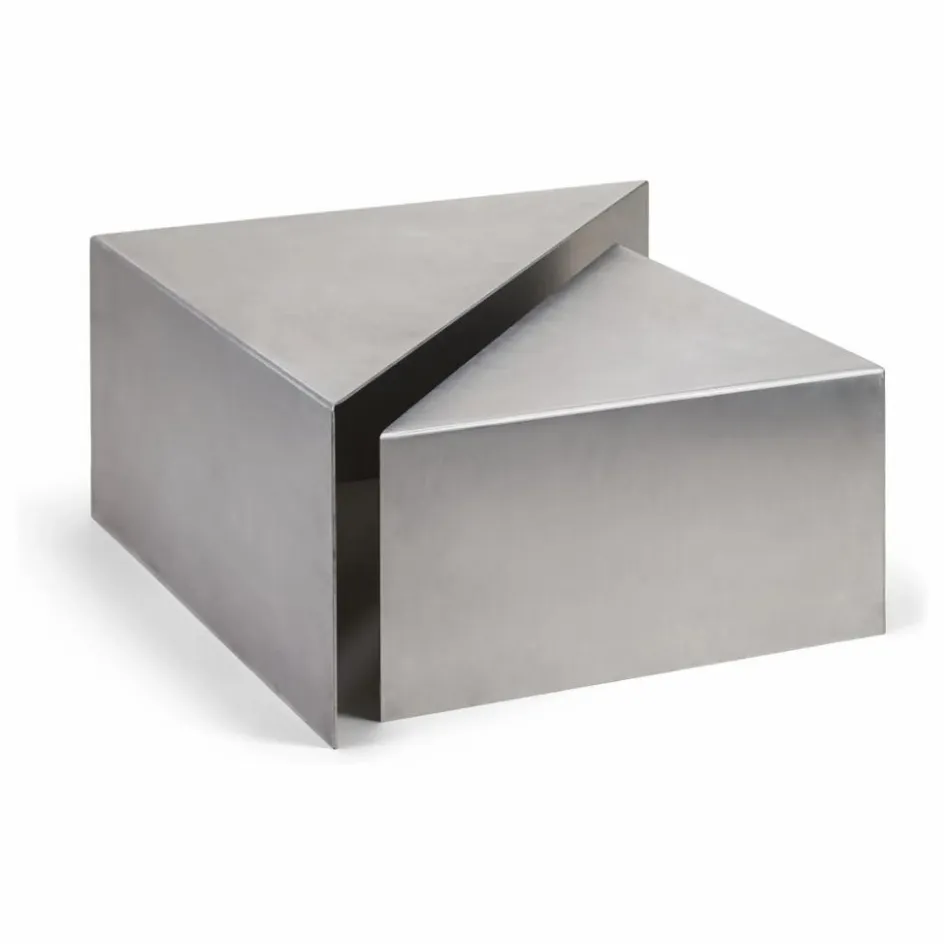 The Socialite Family Tables, Bureaux*Table basse gigogne Triangolo en brossé |
