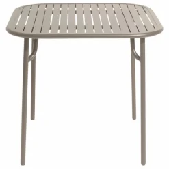 Petite friture Table carrée Week-end - 4 places || Mobilier De Jardin