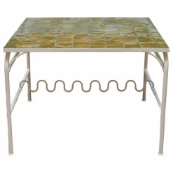 Hot Honoré Table céramique Dolores | Vert kaki