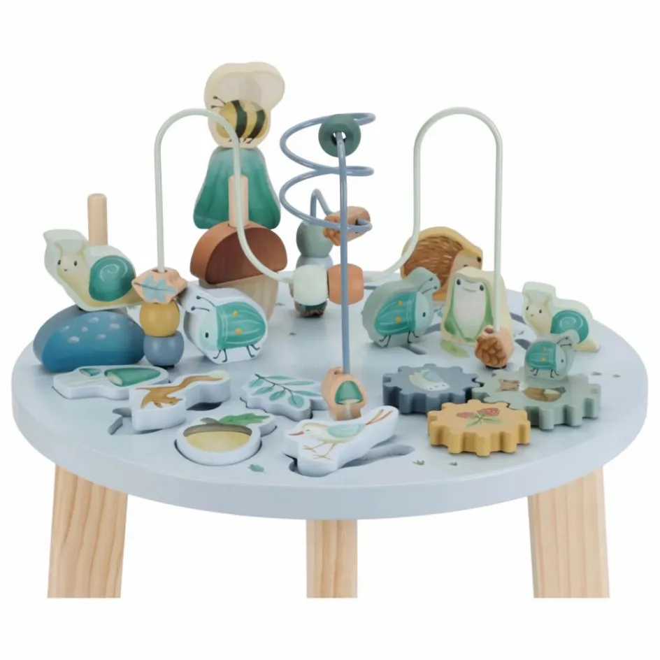 Little Dutch Table d'activités en bois FSC - Forest Friends| Jouets D'Éveil|Jouets D'Éveil
