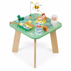 Janod Table d'activités Jolie prairie| Jouets D'Éveil