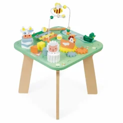 Janod Table d'activités Jolie prairie| Jouets D'Éveil