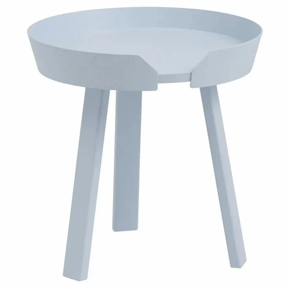 Muuto Table d'appoint Around coffee | Bleu Clair