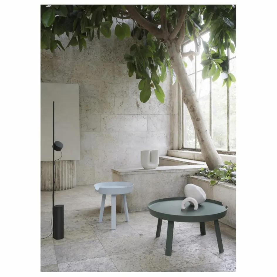 Muuto Table d'appoint Around coffee | Bleu Clair