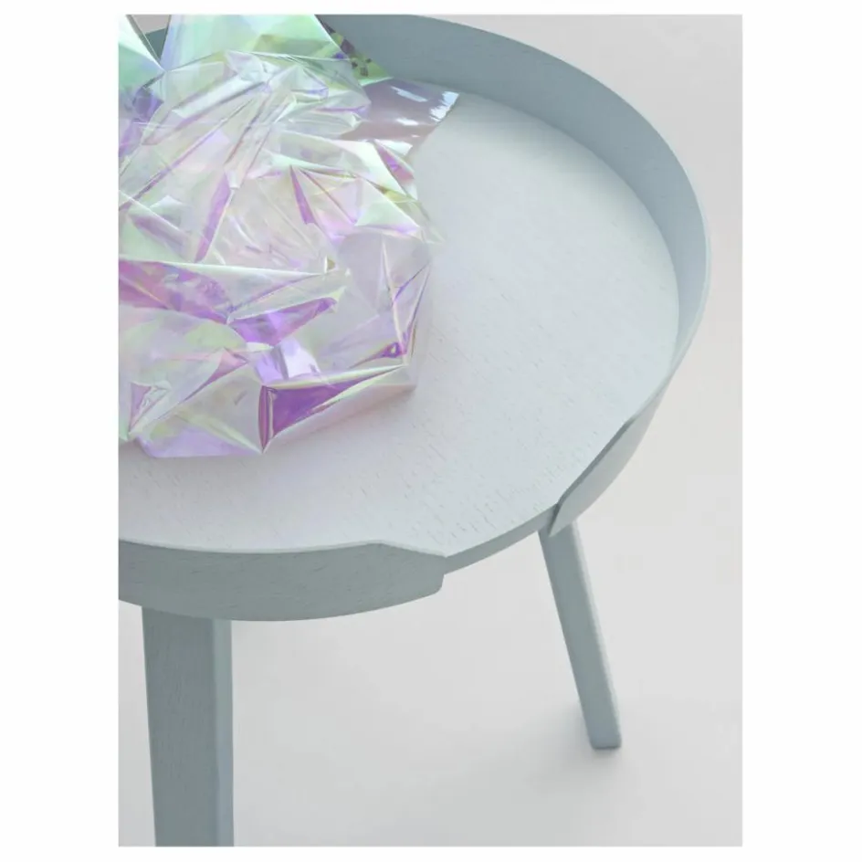 Muuto Table d'appoint Around coffee | Bleu Clair