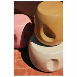 Hot HKliving Table d'appoint en céramique | Rose