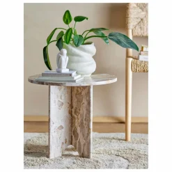 Bloomingville Table d'appoint Jasmia en marbre || Tables, Bureaux