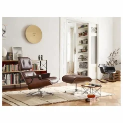 Discount Vitra Table d'appoint Occasional LTR - Piétement epoxy - Charles & Ray Eames | Noyer