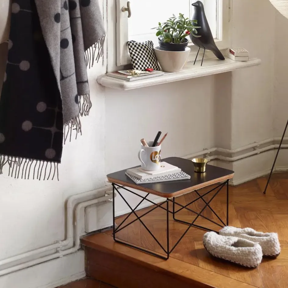 Vitra Table d'appoint Occasional LTR - Piètement chromé - Charles & Ray Eames || Tables, Bureaux