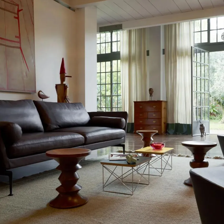 Vitra Table d'appoint Occasional LTR - Piètement chromé - Charles & Ray Eames || Tables, Bureaux