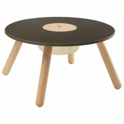 New Table de jeu en bois d'hévéa et plateau en planwood Enfant Bureaux, Tables Enfant