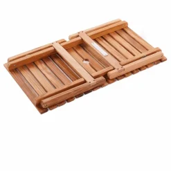 Clearance Business & Pleasure Co. Table de plage en teck Naturel
