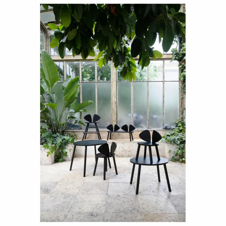 Best Nofred Table en chêne Souris | Noir