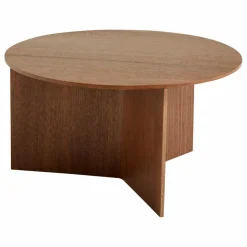Hot Table Slit ronde en bois | Tables, Bureaux