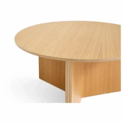 Hay Tables, Bureaux*Table Slit ronde en bois |