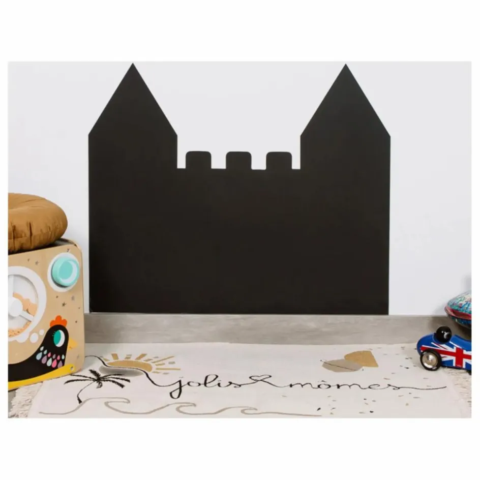 Discount Ferflex Tableau magnétique Château et son jeu de 21 formes géométriques Multicolore
