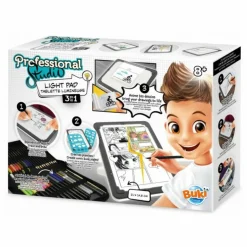 Buki Tablette à dessin lumineuse 3 en 1| Loisirs Créatifs