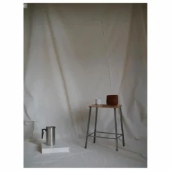 Frama Chaises, Tabourets, Bancs*Tabouret Adam, assise en cuir |