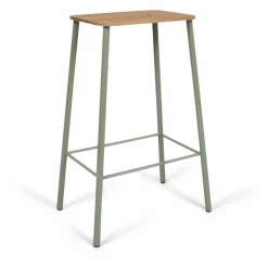 Frama Tabouret Adam Nyboder, assise en bois | Vert
