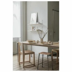 Frama Tabouret Adam Nyboder, assise en bois | Vert