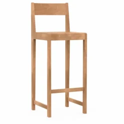 Clearance Frama Tabouret de bar en bois Naturel