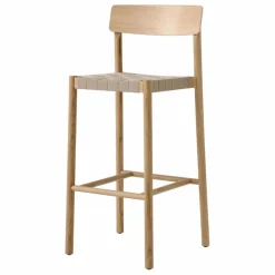 & Tradition Chaises, Tabourets, Bancs*Tabouret de bar sangles naturelles 75 cm Betty TK15 en |