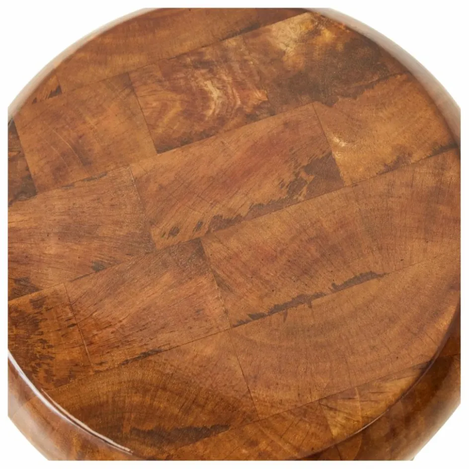 Clearance HKliving Tabouret en bois | Noyer