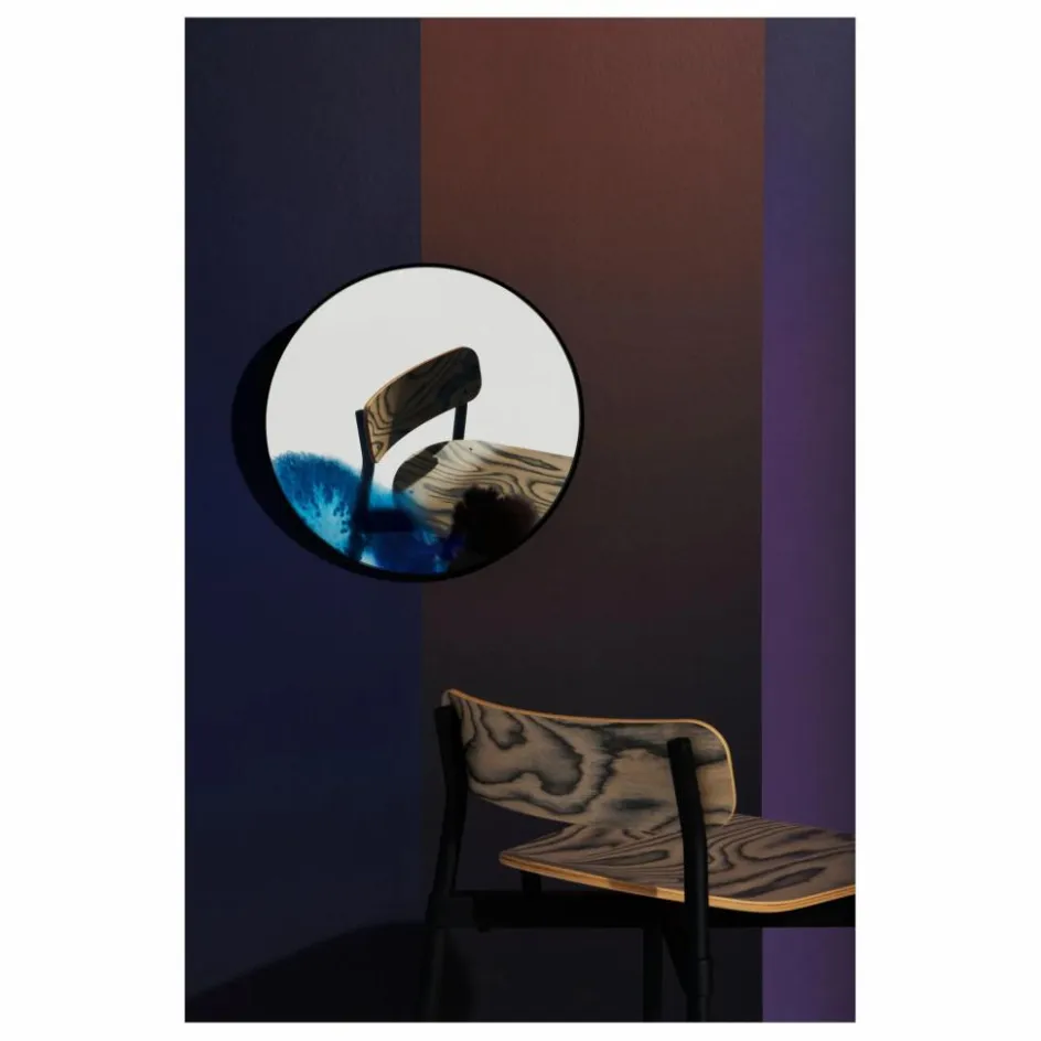 Discount Petite friture Tabouret en bois de hêtre Fromme | Noir