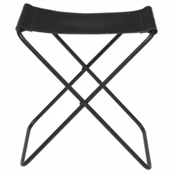 Broste Copenhagen Tabouret pliant en cuir Nola| Chaises, Tabourets, Bancs