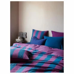 La cerise sur le gâteau Taie d'oreiller à rayures Malo || Linge De Lit