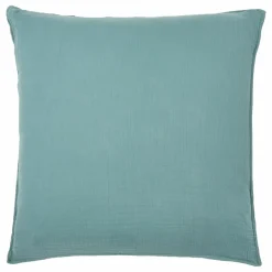 Clearance Haomy Taie d'oreiller Dili en voile de coton | Bleu stone