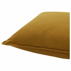 Discount Haomy Taie d'oreiller Dili en voile de coton | Gold