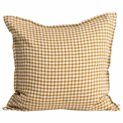 Gabrielle Paris Linge De Lit*Taie d'oreiller en lin lavé vichy |