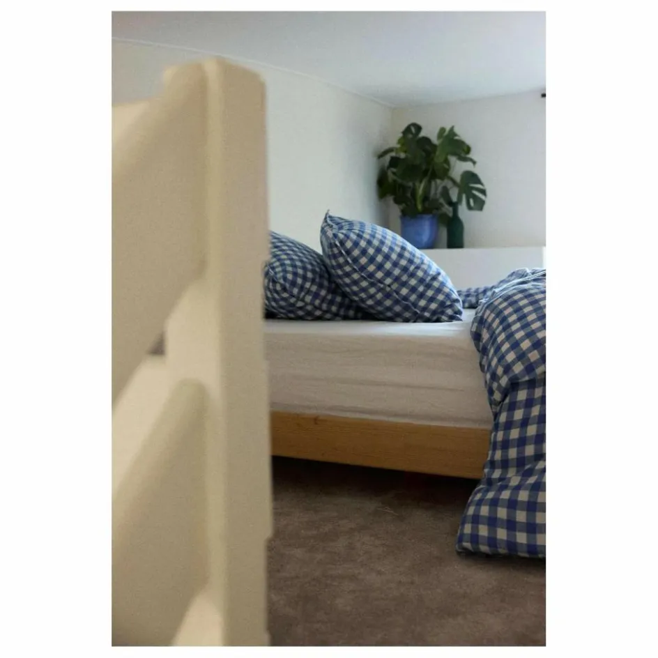 Outlet Taie d'oreiller en lin Vichy | Linge De Lit