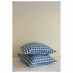 Outlet Taie d'oreiller en lin Vichy | Linge De Lit