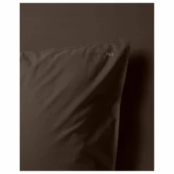 Hot Suite 702 Taie d'oreiller en percale organique - Coffee Brown | Café